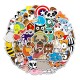Cartoon Car Sticker PVC Stickers Toys Ship Train Vehicles for Children Diary Notebook Decoration